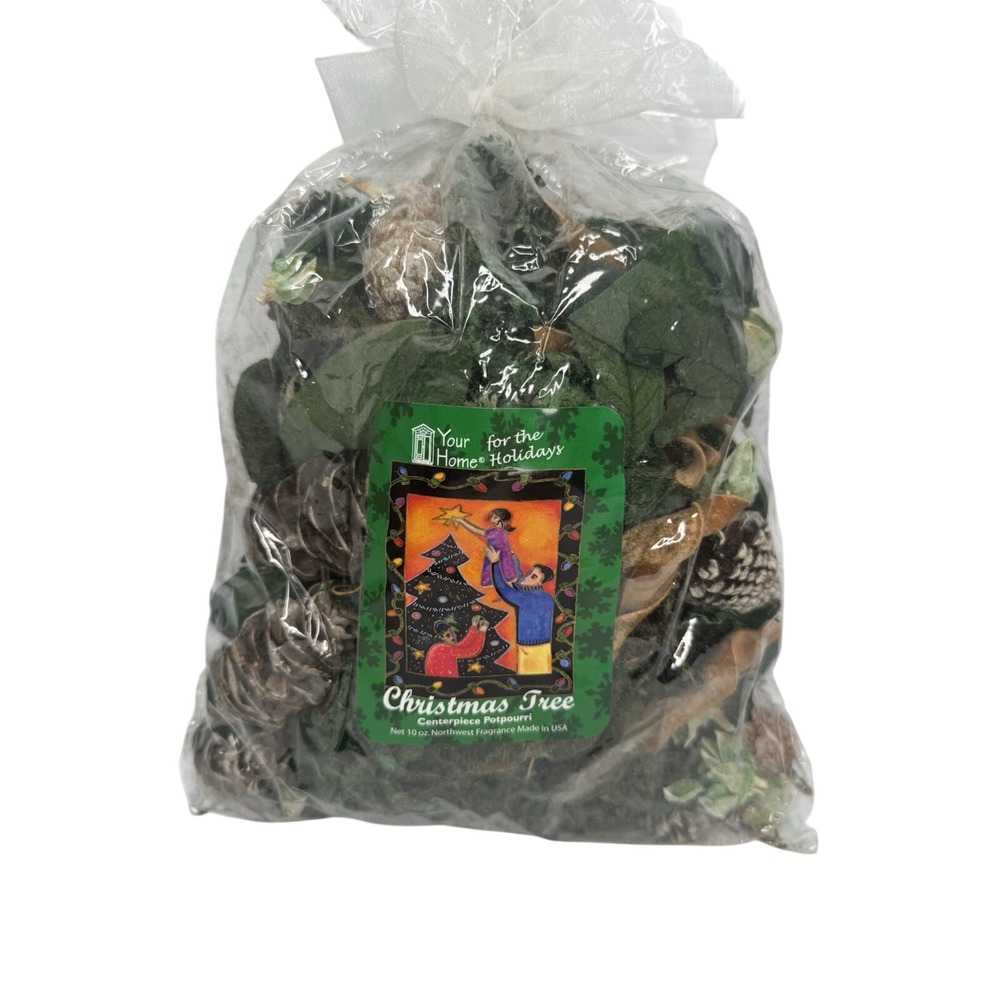 Your Home Christmas Tree Scented‎ Holiday Potpourri 10 Oz Made In USA